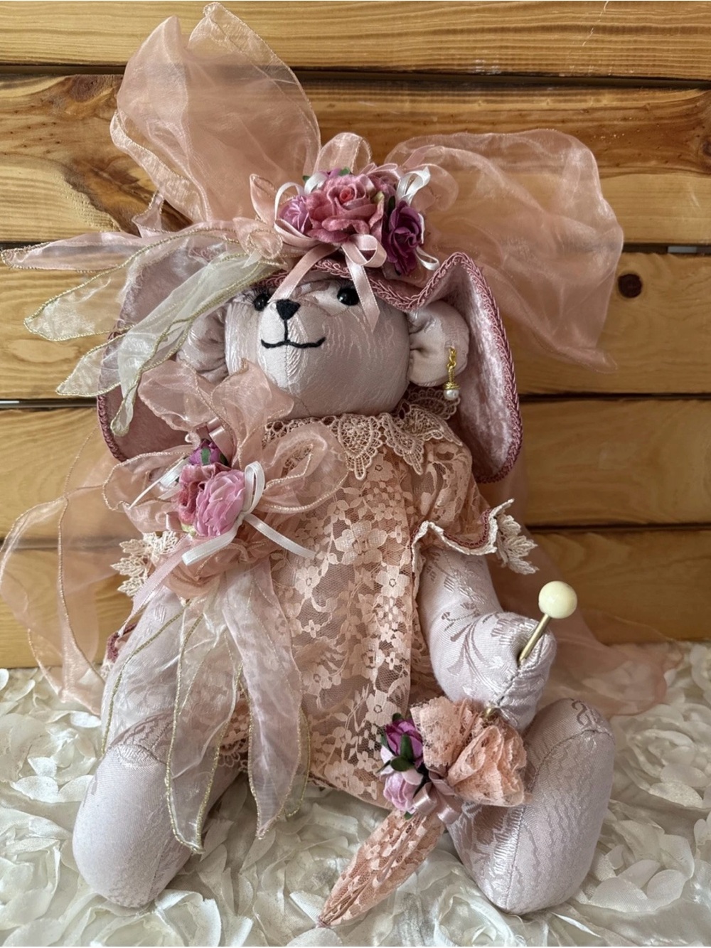 Show Stoppers Tea Time Party Series Zsa Zsa Bear By Florence Maranuk